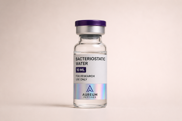 Bacteriostatisch water 10ml voor peptide reconstitutie - Aureum Peptides