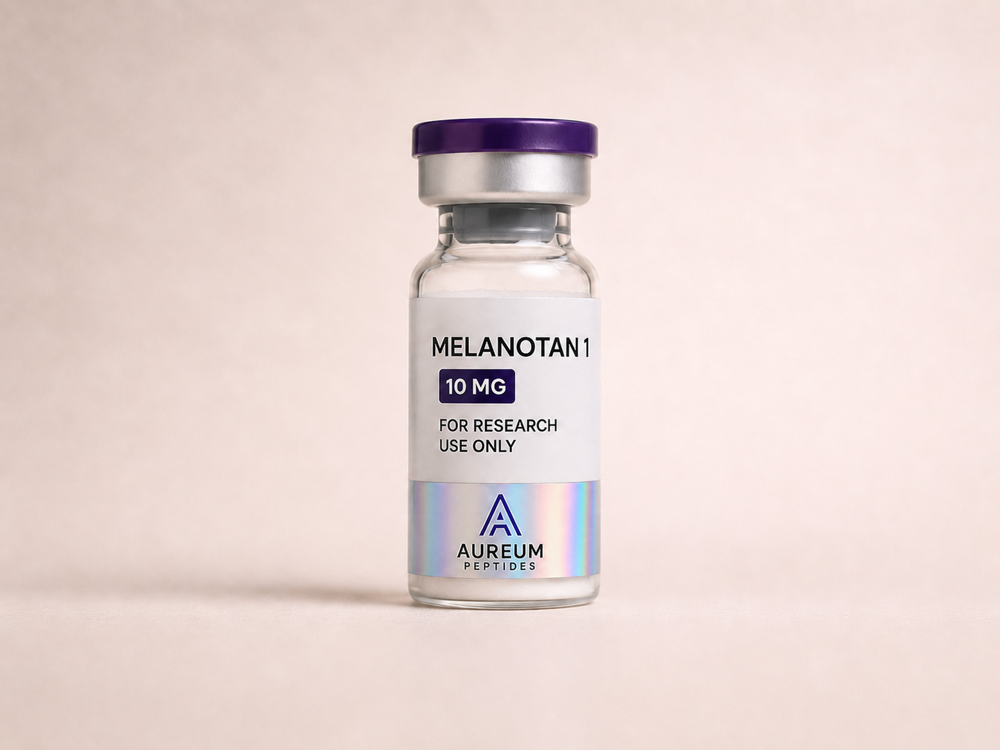 Melanotan 1 (MT-1) research peptide vial - Aureum Peptides